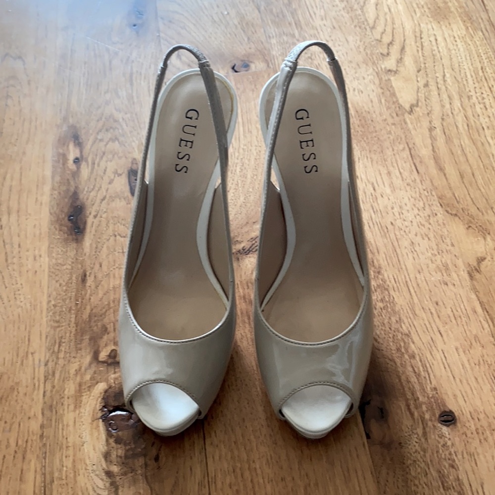 Guess Open Toe Heels